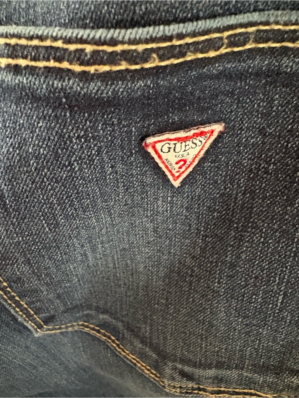 GUESS Women's Medium Wash Skinny Jeans - Blue - Picture 4 of 5